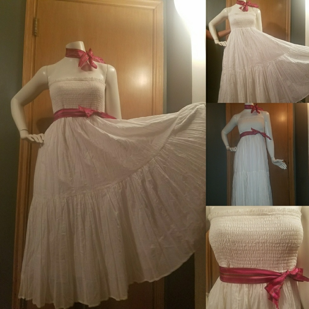 *SOLD 100percent Cotton Boho Style Dress - Picture 2 of 6